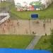 Спортивная площадка с тренажерами в городе Москва