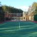 Tennis court in Hlevakha city