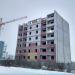 Строящийся жилой дом в городе Тверь