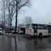 Стоянка автобусов в городе Голицыно