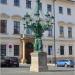 Lantern in Prague city