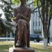 Памятник В. И. Абаеву в городе Цхинвали
