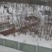 Огороженная административно-хозяйственная территория парка в городе Москва