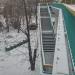 Лестница на мост в городе Москва