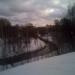 A bridge over Okhta river