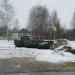 Место сбора бытовых отходов в городе Кимры