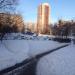 Засыпанный овраг в городе Москва