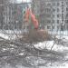 Засыпанный овраг в городе Москва