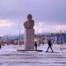 Бюст В. И. Ленина в городе Южно-Курильск