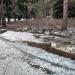 Разрушенная лавка в городе Тверь