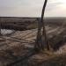 Дамба через канал в городе Безлюдовка