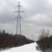 Опора ЛЭП в городе Москва