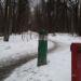 Квартальный столб в городе Москва
