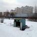 Мусорный контейнер в городе Москва