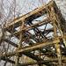 Руины градирни в городе Тверь