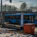 Неиспользуемая автобусная остановка в городе Москва