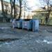Waste collection point in Homieĺ city