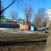 Waste collection point in Homieĺ city