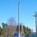 Mobile phone transmitter in Homieĺ city