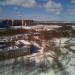 Территория школы № 1 в городе Новое Девяткино