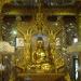 Bronze  Buddha's Shrine in Yangon city