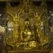 Bronze  Buddha's Shrine in Yangon city