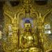 Bronze  Buddha's Shrine in Yangon city