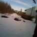 Железнодорожное полотно в городе Новое Девяткино