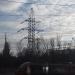 Опора ЛЭП в городе Москва