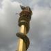 Buddha Pillar in Yangon city
