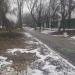 Аллея в городе Москва