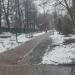 Аллея в городе Москва