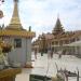 Buddha's Shrine in Stupa North 1 in Yangon city