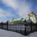 Территория храма святителя Стефана Пермского в Южном Бутово в городе Москва