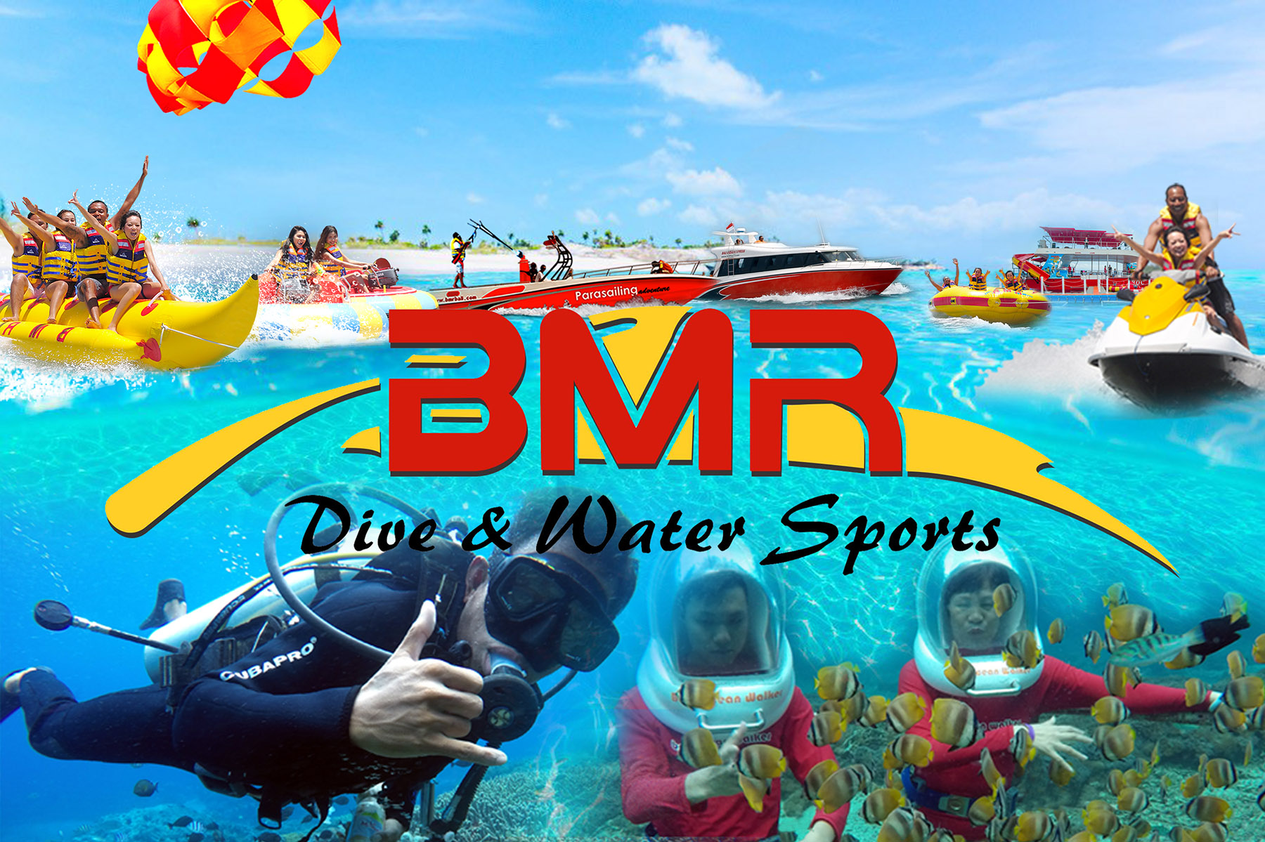 BMR Dive & Water Sports restaurant, building, sports venue, scuba