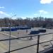 Стоянка автобусов в городе Москва