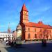 Przedwojenny słup ogłoszeniowy in Toruń city