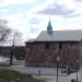 Территория Борисоглебской церкви в городе Гродно