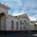 Вокзал железнодорожной станции Борзя в городе Борзя