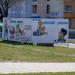 Waste collection point in Homieĺ city
