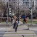 Пешеходный переход в городе Москва