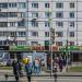 Пешеходный переход в городе Москва