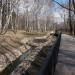 Открытый участок реки Чернушки в городе Москва