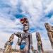 Easter Island in Ankara Metropolitan Municipality city