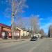 Автобусная остановка в городе Калязин