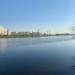 Набережная в городе Москва