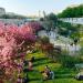 Jardin de l'Arsenal dans la ville de Paris