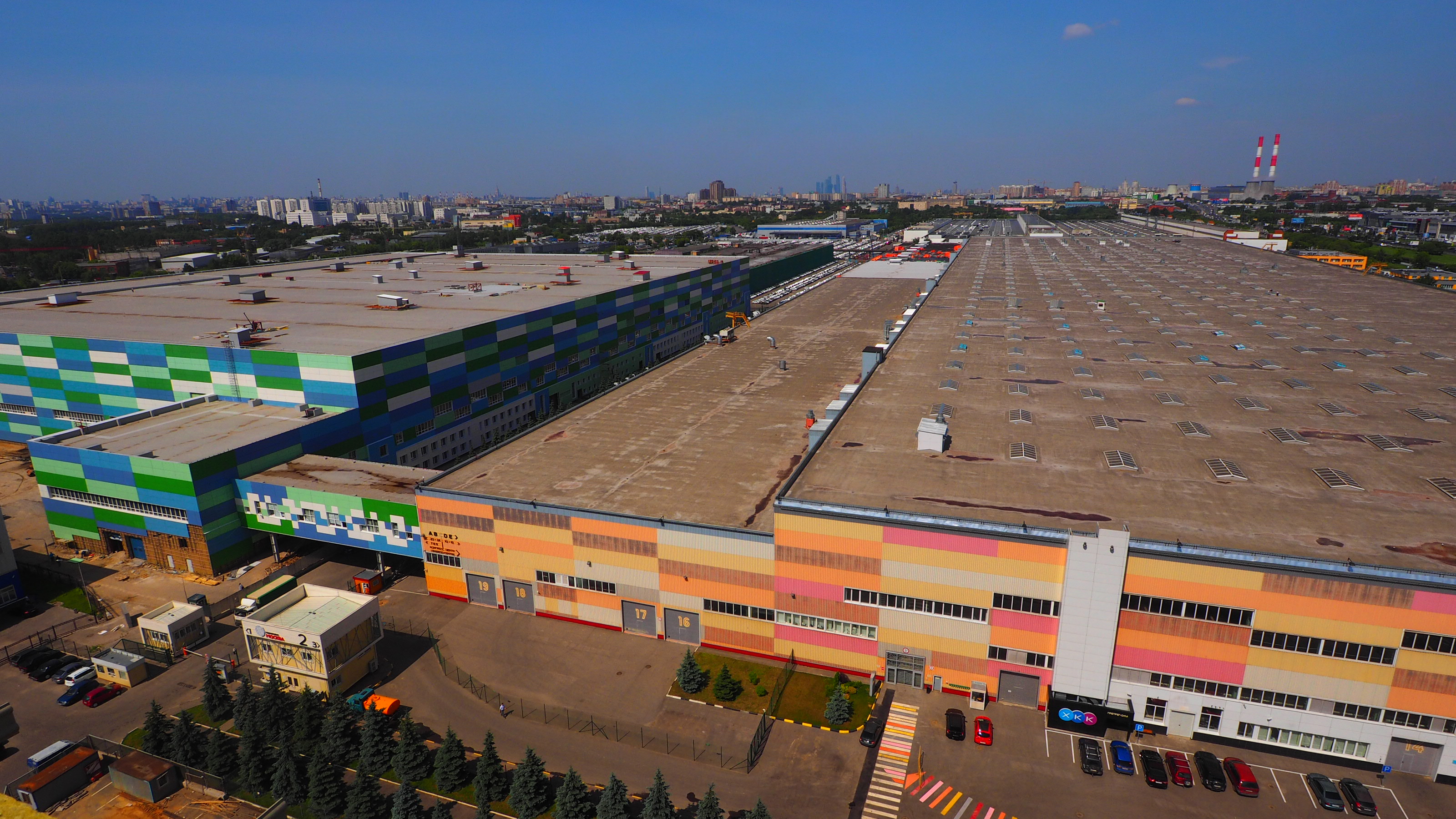 Former AZLK plant - Moscow