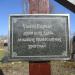 Крест во успокоение всех лежащих здесь христиан в городе Калязин