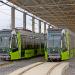 Canopy over the trams lay-up area